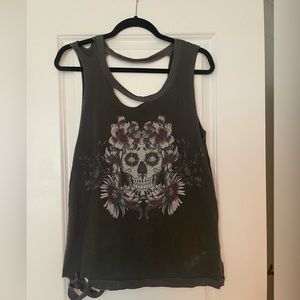 Chaser Brand Skull Tank